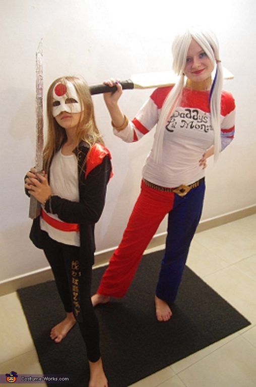 Katana and Harley Quinn Costume