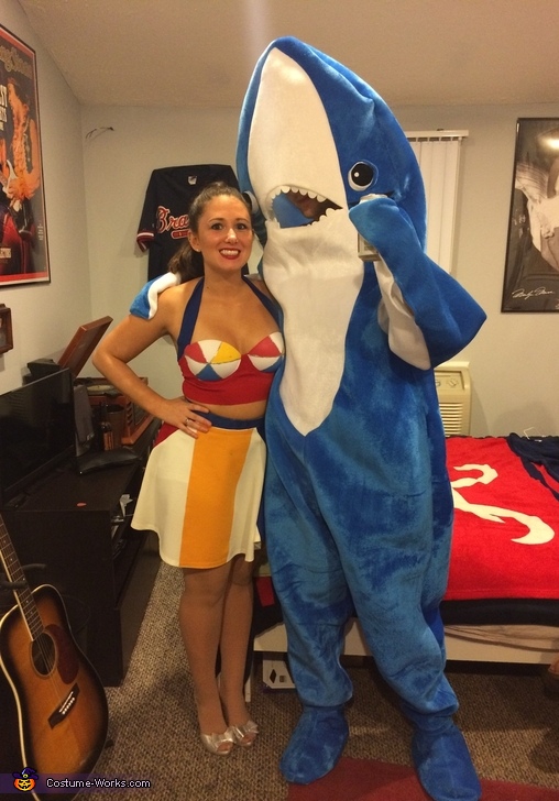 Katy Perry and Left Shark Costume