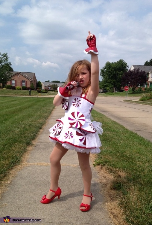 Katy Perry Inspired Peppermint Dress Costume