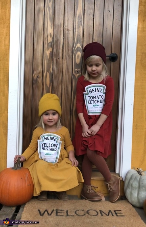 Ketchup and Mustard Costume Unique DIY Costumes