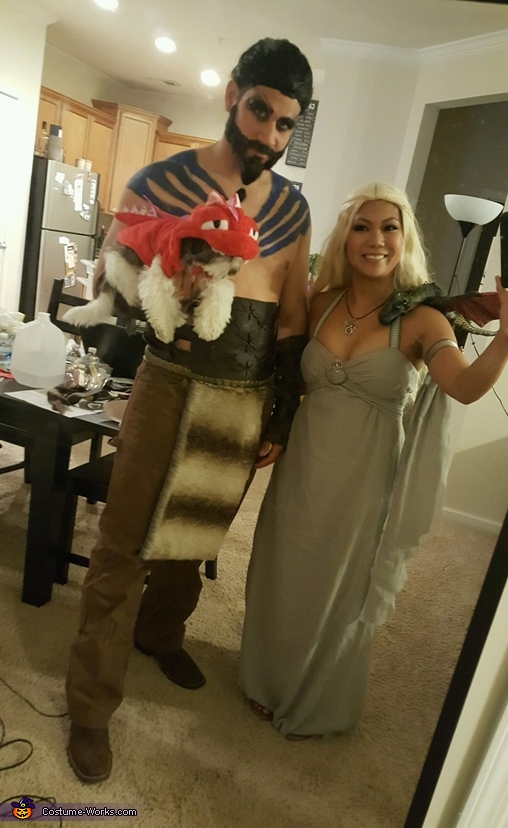 Khal Drogo & Khaleesi Couples Costume