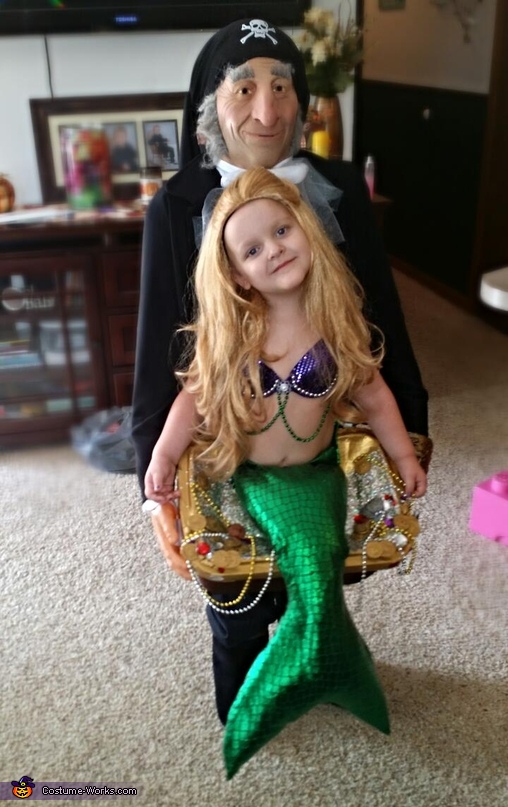Kidnapped Mermaid Costume