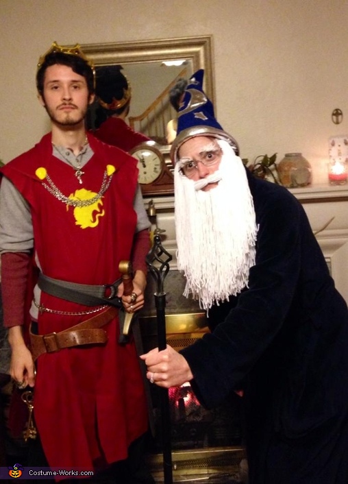 King Arthur and Merlin Costume