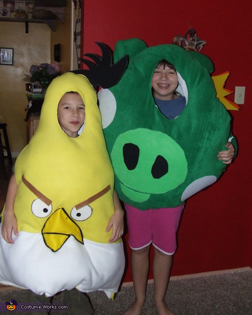 King Pig and the Angry Yellow Bird Costumes