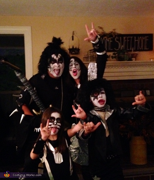 KISS Family Costume