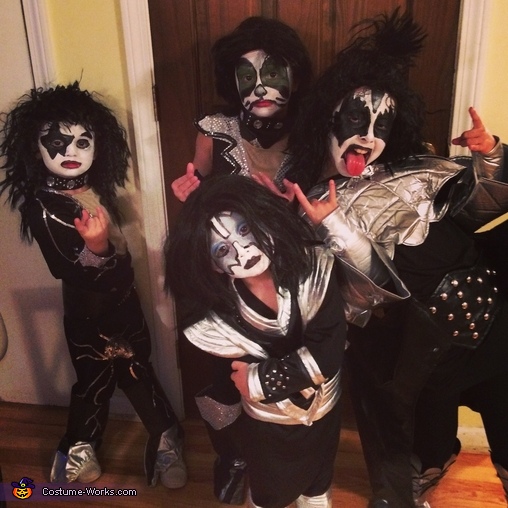 KISS Group Costume | Coolest Halloween Costumes
