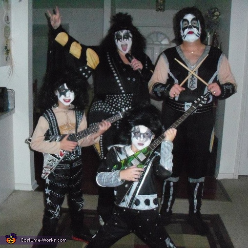 Kiss Family Costume