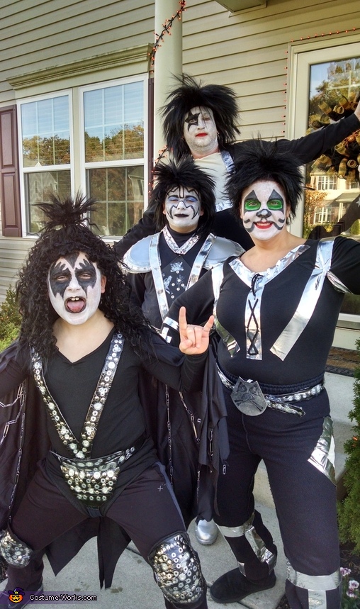 Kiss Family Costumes