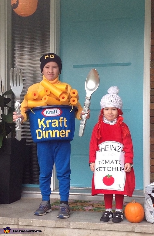 Kraft Dinner and Ketchup Costume