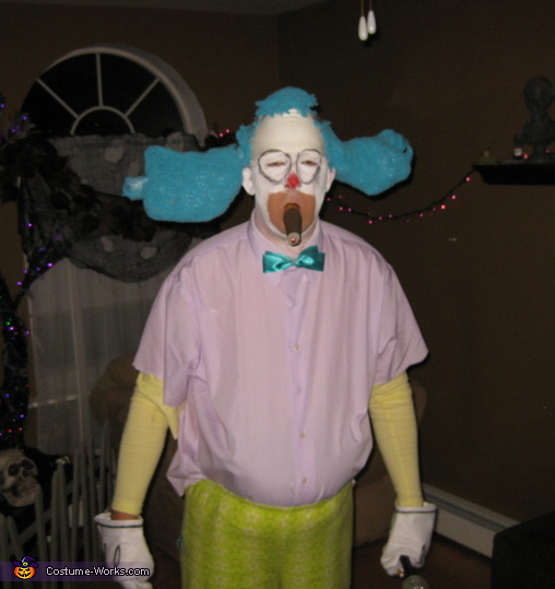 krusty the clown costume