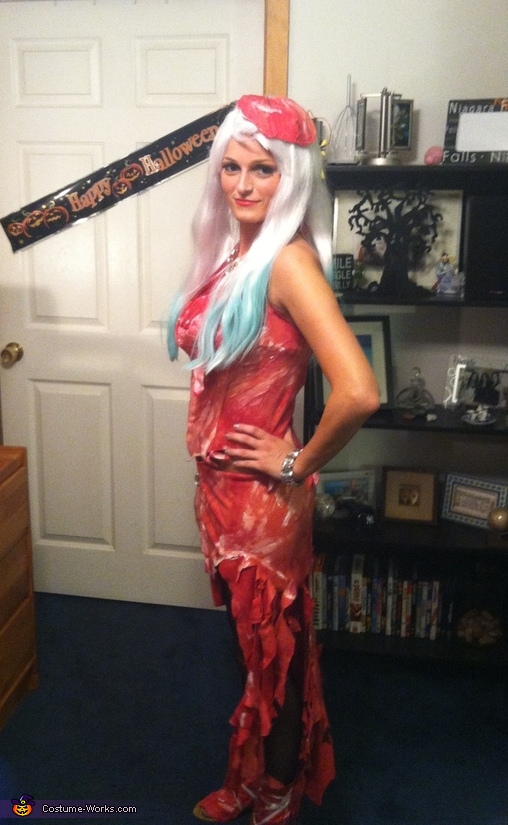 Lady Gaga Meat Dress Costume