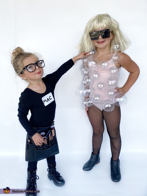 Lady Gaga & her Makeup Artist Costume