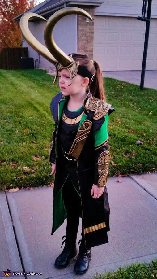 Lady Loki Girl's Costume