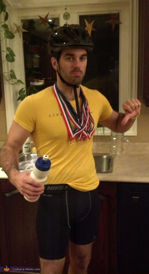 Lance Armstrong Stripped Costume