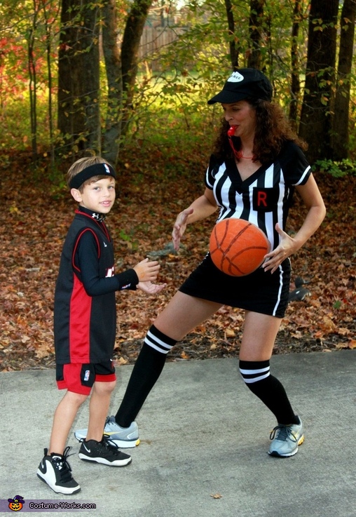 Lebron James and Referee Costume