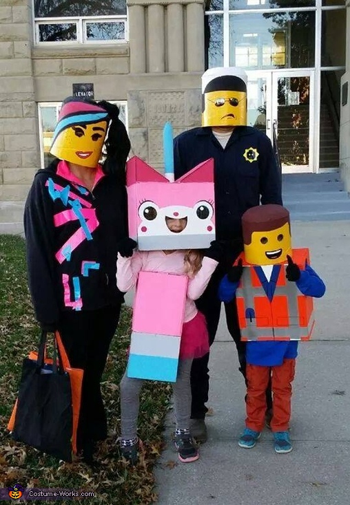 Lego Family Costume