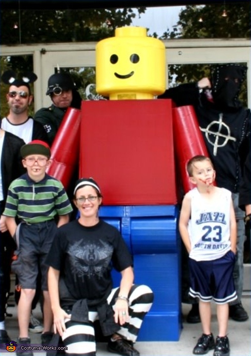 Homemade Lego Man Costume - Photo 3/3