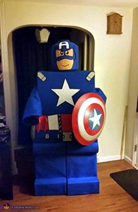 Lego Captain America Costume