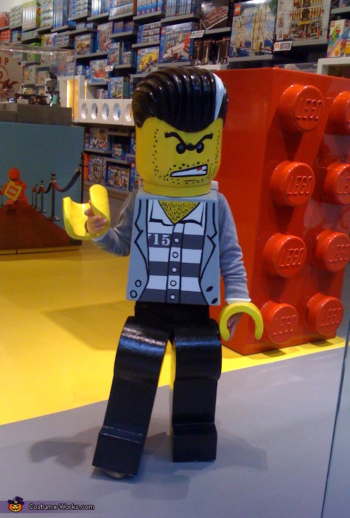 Lego Minifigure "Bad Guy" Costume