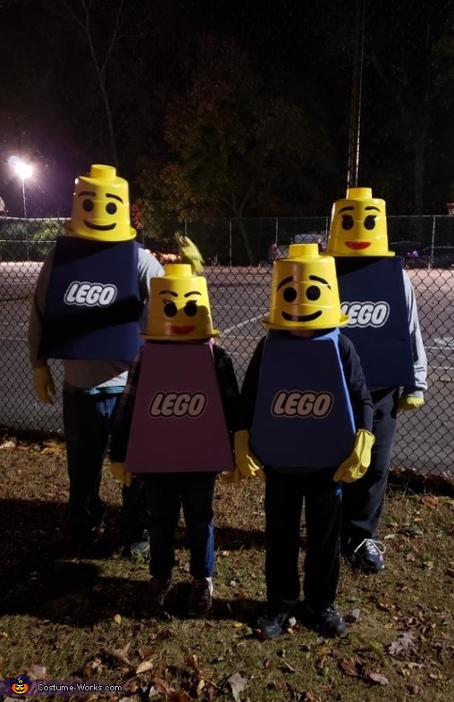 Lego Family Costume
