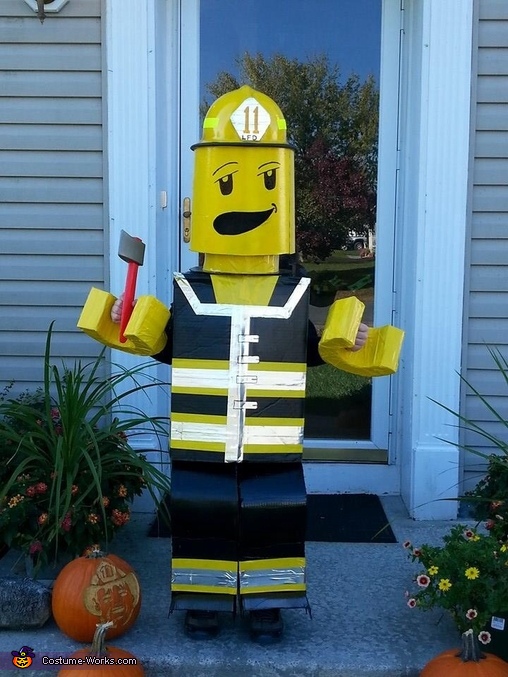 Lego Firefighter Costume