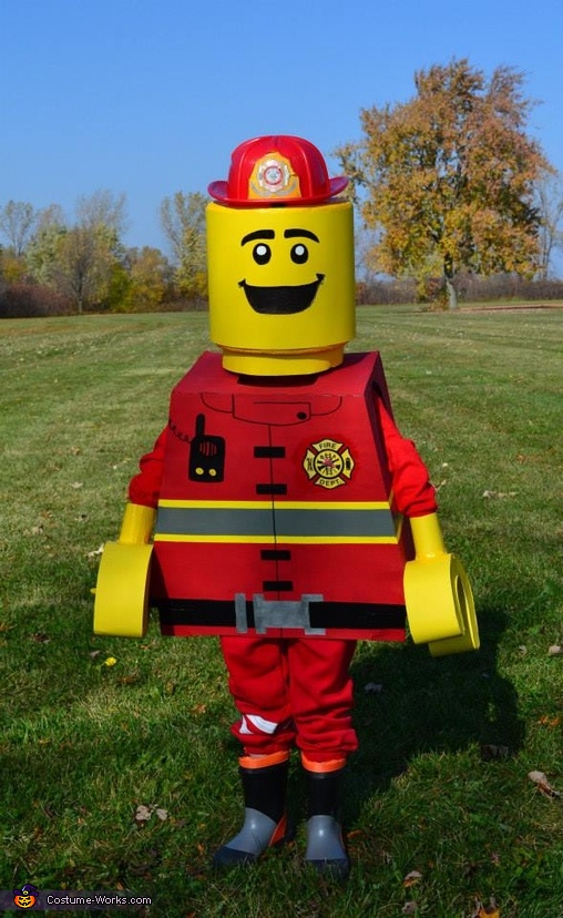 Lego Fireman Costume
