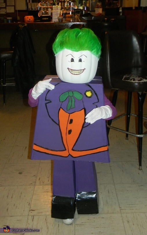 adult lego joker costume