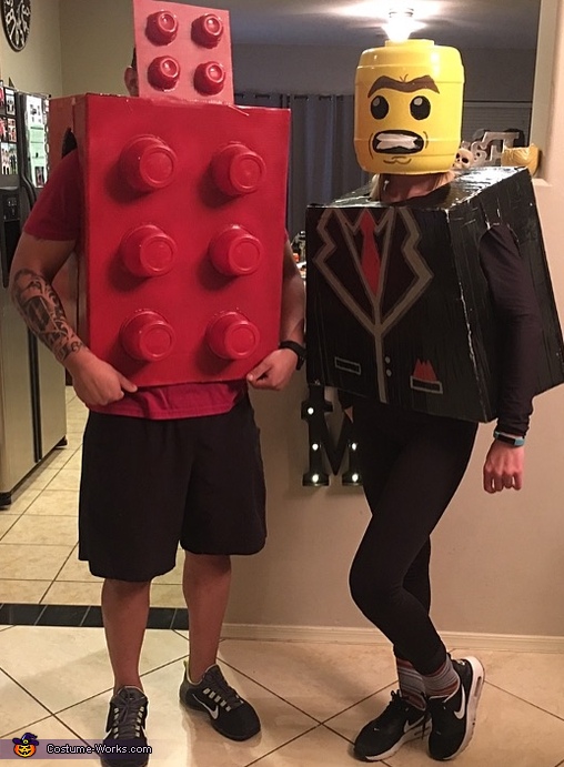 Lego Man and Lego Costume