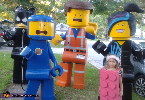 Lego Movie Family Costume