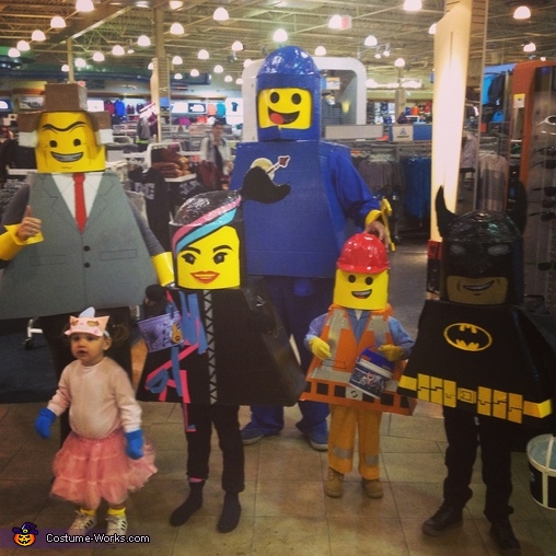 Lego Movie Family Costume