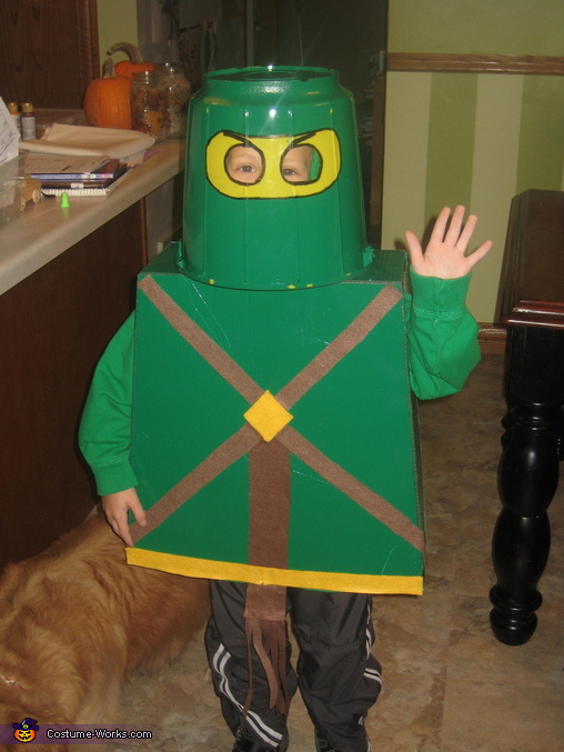 Mind Blowing DIY Costumes - Lego Ninjago Green Ninja - Costume Works