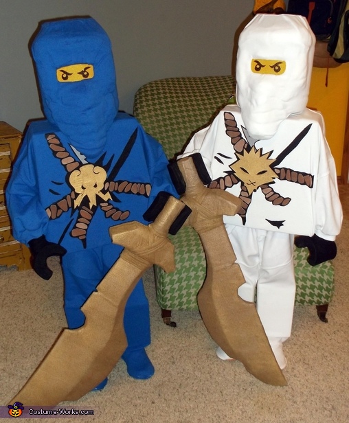Lego Ninjago Jay & Zane Costume