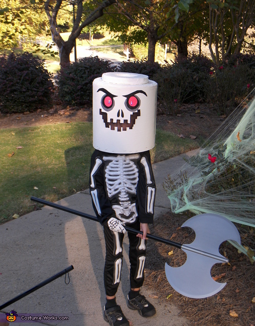 Lego Skeleton Costume