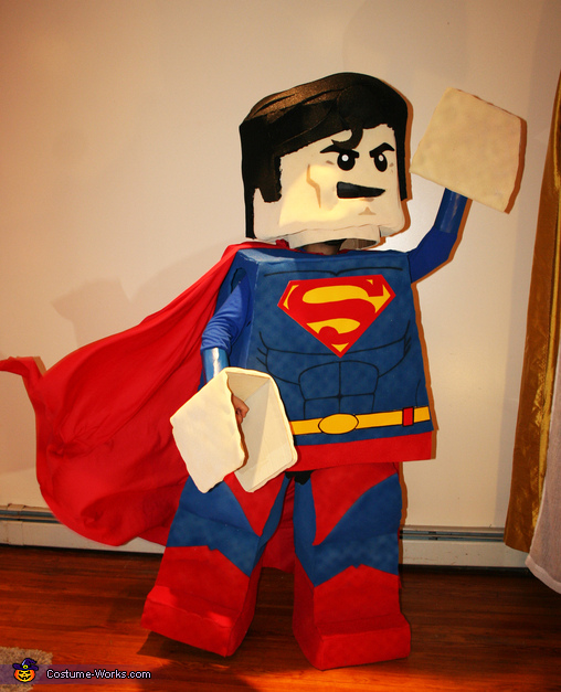 lego superman mech