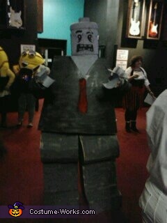 lego zombie costume