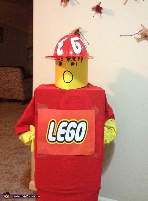 Legoman Costume