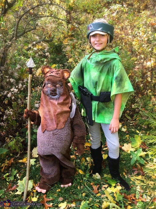 Leia And Ewok Costume 5561