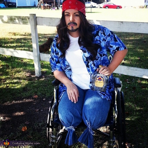 lieutenant dan forrest gump costume