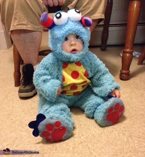 Lil Blue Monster Baby Costume