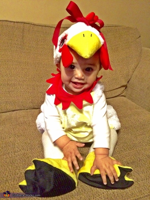 Lil' Chicken Baby Costume | Original Halloween Costumes - Photo 3/5