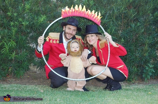 Lion Tamer Family Costume