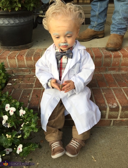 Little Albert Einstein Baby Costume - Photo 2/3