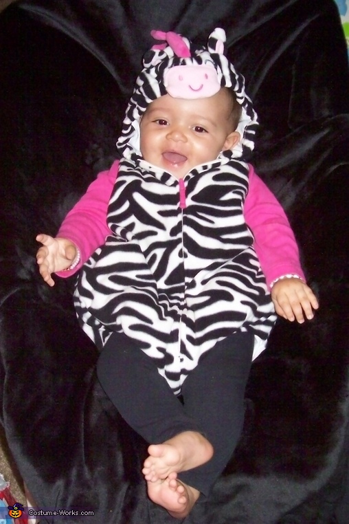 Little Baby Zebra Costume