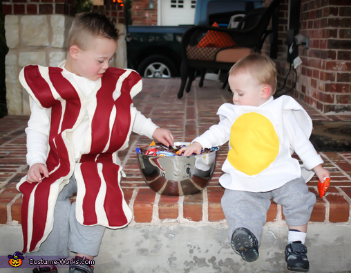 Little Bacon and Eggs Costume