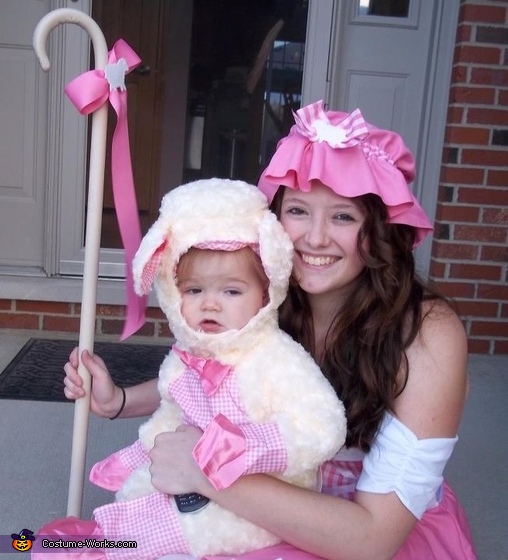 little bo peep family costume