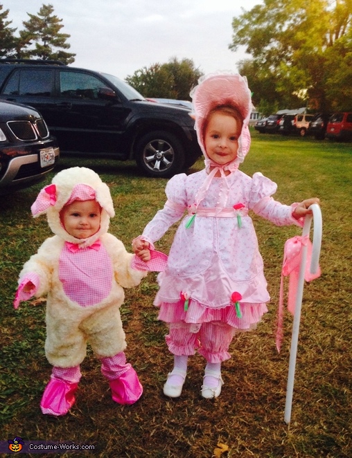 Little Bo Peep found her Sheep Halloween Costumes