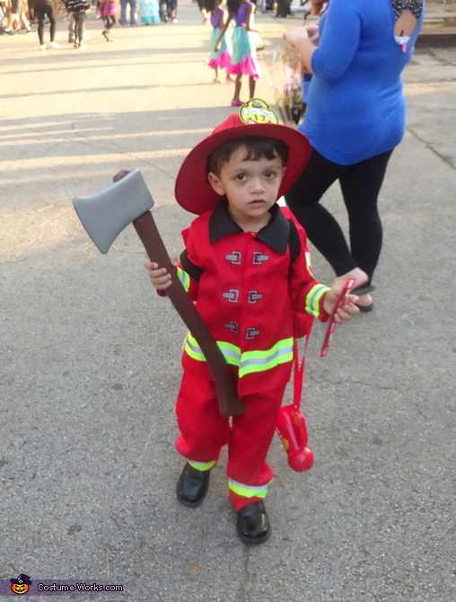 Little Boy Fireman Costume