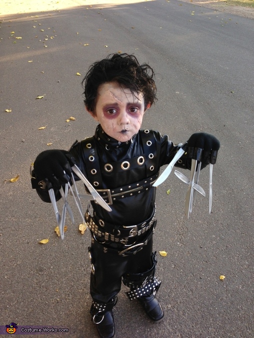 Little Edward Scissorhands Costume