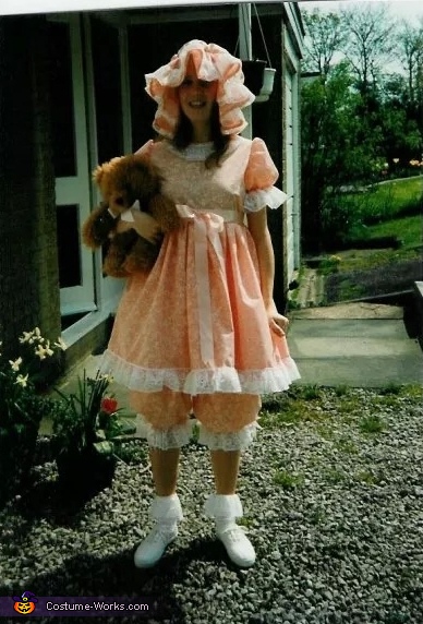 Little Frilly Girl and Teddy Costume