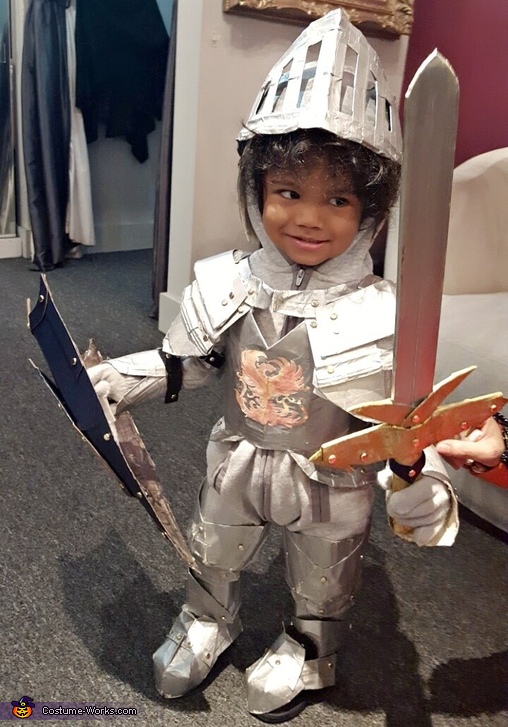 knight in shining armour costume